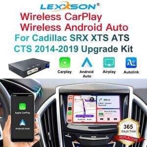 카플레이 네비게이션 carplay 렉슨 무선 카플레이 안드로이드 오토 모듈 캐딜락 SRX XTS ATS CTS 8인치 스크린용 카플레이 어댑터