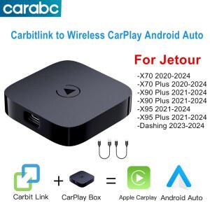 카플레이 네비게이션 carplay CARABC Carbitlink Smartlink 무선 CarPlay 안드로이드 자동 Jetour X70 X90 X95 Plus Dashing Phonelink 자동차 놀이 스마트 링크 박스