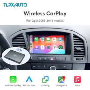 카플레이 네비게이션 carplay 오펠 아스트라 인시그니아 모카 자피라 카스카다 메리바 2008 2013용 무선 카플레이 안드로이드 오토 박스 레트로핏 키트 에어플레이 미러링크
