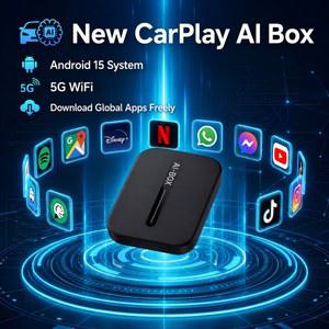 카플레이 네비게이션 carplay 2026 카플레이 AI 박스 안드로이드 15 무선 카플레이 안드로이드 오토 어댑터 5G 와이파이 지원 넷플릭스 유튜브 토요타 호환 폭스바겐 호환 포드 MG 기아 호환