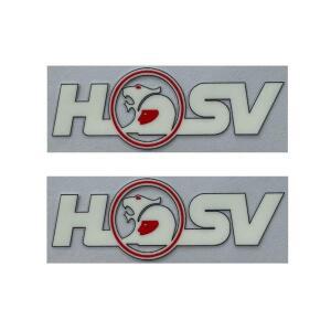 2팩 HSV 레이싱 플래그 자동차 배지 로고 스티커 - 홀튼 차량 액세서리