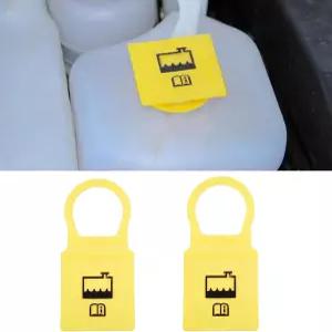 2PCS 엔진 냉각수 저장 탱크 캡 커버 부동액 교체용 OEM 55111074 레시AA 52079331 크라이슬러·닷지·램에