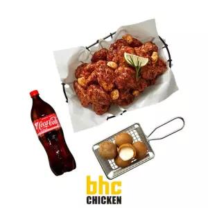 [bhc] 쏘마치 순살+치즈볼+콜라 1.25L