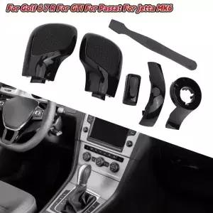 골프 6 7 R GTI 파사트 B7 B8 CC R20 제타 MK6 GLI용 기어 변속 노브 사이드 커버 교체용 자동차 내부 부품