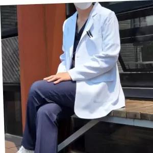 연구실가운 여성 의사가운 상의 가운자켓 가운 약사 병원 랩