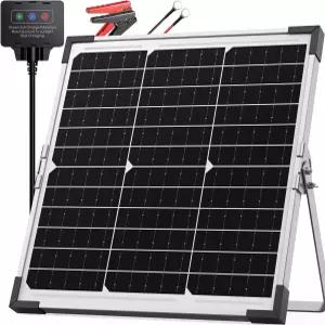 Callsun 20W 태양광 배터리 충전기 및 유지보수기 IP68 방수 트리클 키트 지능형 컨트롤러 포함 자동차
