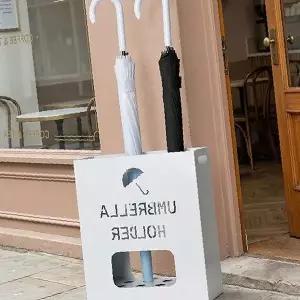 현관 입구 사무공간 카페 매장 업소 금속 우산 보관 거치대 다수 수납 스탠드