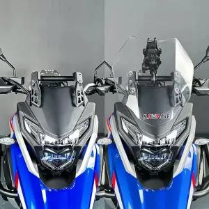 핸들바 확장 GPS 네비게이션 브래킷 KOVE 525X 500X KY500X Fit Macbor Montana XR5 오토바이 지원 전화