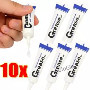 10g 자전거 체인 기어 윤활 그리스 윤활제 방수 기계 장비 베어링 1/3/5/10PCS