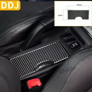 탄소 섬유 센터 콘솔 컵 홀더 뚜껑 커버 튜닝 스티커 자동차 액세서리 랜서 EVO X IX 9 10 20052015