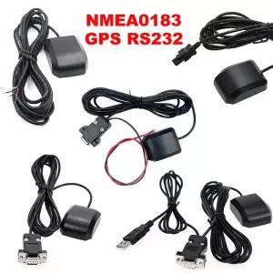GPS수신기 33-5V 직렬 RS232 GPS 안테나 수신기 해양 버스 WAAS QZSS9600bpsNMEA0183 프로토콜1-10Hz용 NME