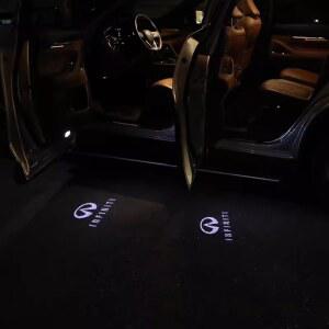 엠비언트라이트 LED 섀도우 라이트 G25 EX37 QX70 Q60 M37 QX56 QX50 Q70 Q50 QX80 G35 인피니티 FX35 자동 도어 M56 FX50 G37 EX35