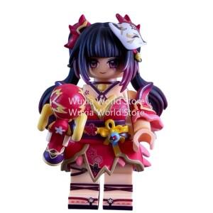 Honkai Star Rail 스파클 패션 장난감 새로운 미니피규어 콜라보레이션 AW01 책상 장식 수집품 선물