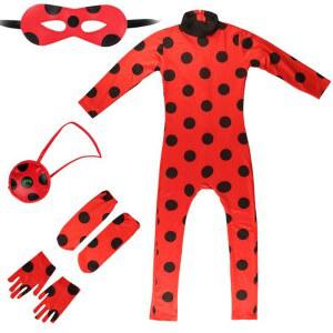 미라큘러스 레이디버그 튬 드레스 도트 할로윈