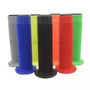 범용 오토바이 핸들 바 그립 고무 모토크로스 핸드 비 설치 22mm 한 쌍