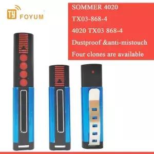 SOMMER 4020 APERTO 4025 4026 4011 4031 4035 TX038684 868MHZ 게이트 도어 오프너 리모컨 용 범용 차고