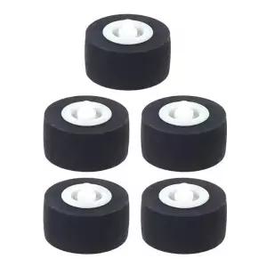 5x 블랙 고무 베어링 롤러 가이드 풀리 휠 핀치 RSCH770 RSBX501 83CF 용 13x6x2mm