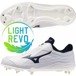 MIZUNO버디일체형징야구화262514[흰곤]