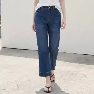 KARRA 스티치세미부츠컷데님팬츠_A6M0933
