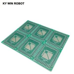 5개 QFP 32 44 64 80 100 SMD DIP 어댑터 PCB 보드 컨버터 플레이트 0.5/0.8mm