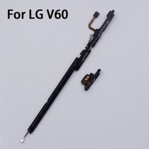 LG 호환 V60 ThinQ 5G 전원 켜기 끄기 및 볼륨 음소거 버튼 스위치 플렉스 케이블 수리 부품 용 A +++
