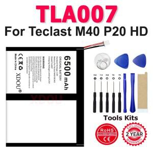 Teclast M40 P20HD 5 라인 휴대용 전원 은행 태블릿 배터리 용 100% 새 6500mAh 교체 TLA007