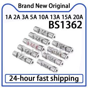 유리관퓨즈 휴즈 10PCS BS1362 영국 6X25MM 모래 20A 13A 충전 튜브 방폭 5A 퓨즈 세라믹 10A 콘센트 2A 3A 1A