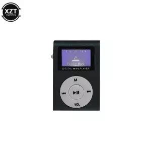 미니 MP3 휴대용 TF 카드 SD 슬롯 금속 클립 USB 스포츠 디지털 음악 경량 러닝 Cityw