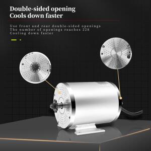 1000W 48V 전기 모터 변환 키트 MY1020 브러시리스 DC 모터(컨트롤러 트위스트 스로틀 체인 or 스프로킷