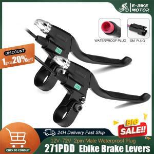WUXING 271PDD Ebike 브레이크 레버 전원 차단 전기 자전거 변환 키트 액세서리 용 2핀 방수 SM 커넥터 플