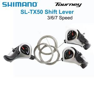 시마노 SL-TX50 투어니 SIS TX50 자전거 변속 레버 3단 좌측 6단 우측 7단 18단 21단 3*6s 한 쌍 tx50 기어