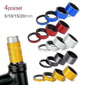 자전거 카본 파이버 헤드셋 스페이서 5/10/15/20mm 와셔 28.6mm 1-1/8인치 프론트 포크 링