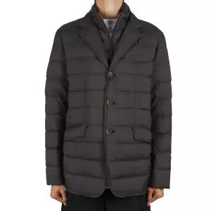 에르노 26FW 남성 LA GIACCA 구스다운 패딩 블레이져 다크브라운 PI001ULE 12456Z 8993
