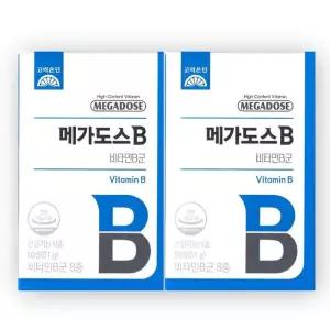 고려은단 메가도스B 비타민B군 복합 60정 x 2개