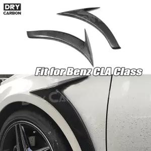CLA 클래스 W117 180 200 250 13-19 장식 스티커 카본 프론트 펜더 벤트