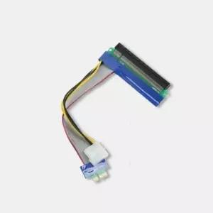Express PCI 아답터 4P 전원포함 PCIE 1X to 16X 길