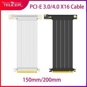 PCIE 4.0 X16 연장 케이블 그래픽 카드 PCl-E 라이저 코드 3.0/4.0 PCl-Express GPU
