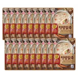 오즈키친 영양닭죽 450G 18개 간편조리식품 간편 즉석요리 즉석 자취 간단 아침식사