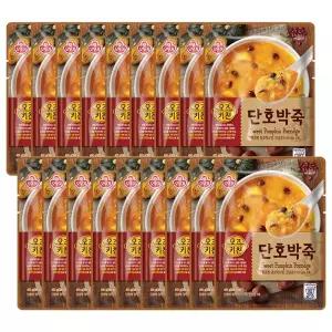 오즈키친 단호박죽 450G 18개 간편조리식품 간편 즉석요리 즉석 자취 간단 아침식사