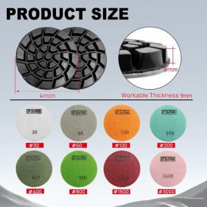 DT-DIATOOL 6pcs 직경 100mm/4 