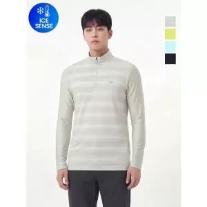 [아웃도어스/웨스트우드]웨스트우드 남성 아이스 스트라이프 긴팔 집티_WO2MCTS323