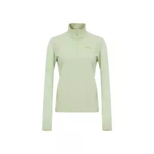 [아이더]DWU25222G5 WEATHER FLEX 웨더 플렉스 여성 리드 짚업 티셔츠 Yellow Green 54036