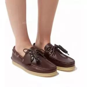 클락스 MUST IT_ 26SS Godney Boat British Tan Lea 26186503 고드니 보트 로퍼 125887611
