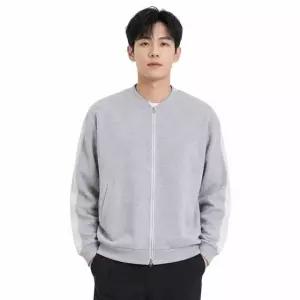 [리미드] 남성 가을겨울 리브 배색 투웨이 점퍼 9MI-JUA-Q015