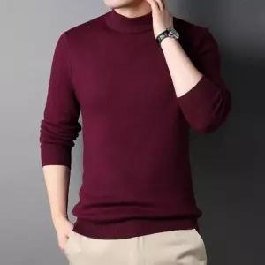 겨울 반목티 가을 이너웨어 니트 남자 남자터틀넥니트 겨울니트 반폴라