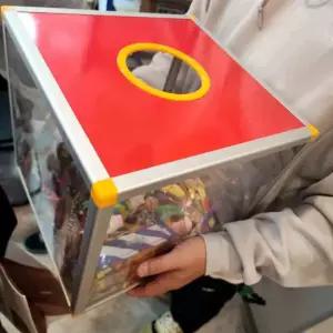 뽑기상자 추첨 응모함 대형 케이스 30cm 생일 동호회 연말 성탄절 선생님 크리스마스 파티