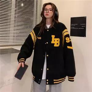 아우터 2컬러 의류 여성 야구점퍼 CC345