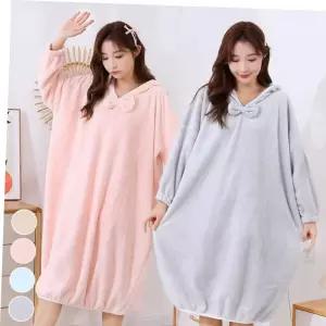 목욕용품 소프트 후드 목욕 가운 ELS-120