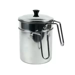물빠짐 스텐 음식물 쓰레기통 2L