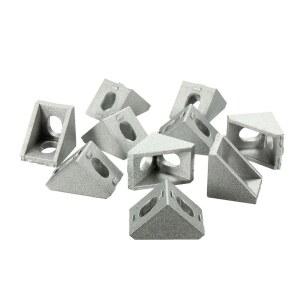 프로파일부품 알루미늄 브라켓 , 앵글 브라켓, 커넥터용, 라우터, CNC 20X20X17MM, 25 10 20